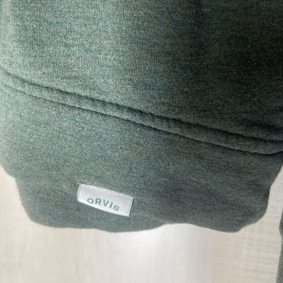 Orvis green long sleeve pullover sweatshirt, size medium - Picture 4 of 8